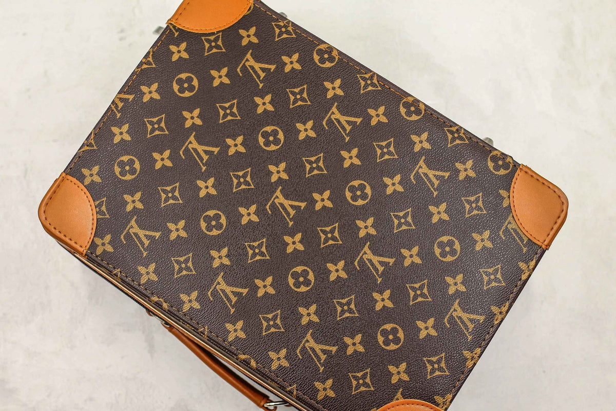 Custom Air Jordan 1 Monogram High Q  With Original Box SneakerNational
