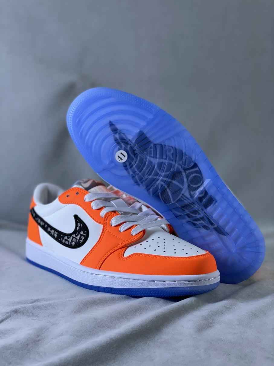 Custom Air Jordan 1 Low x Dior BA33 SneakerNational