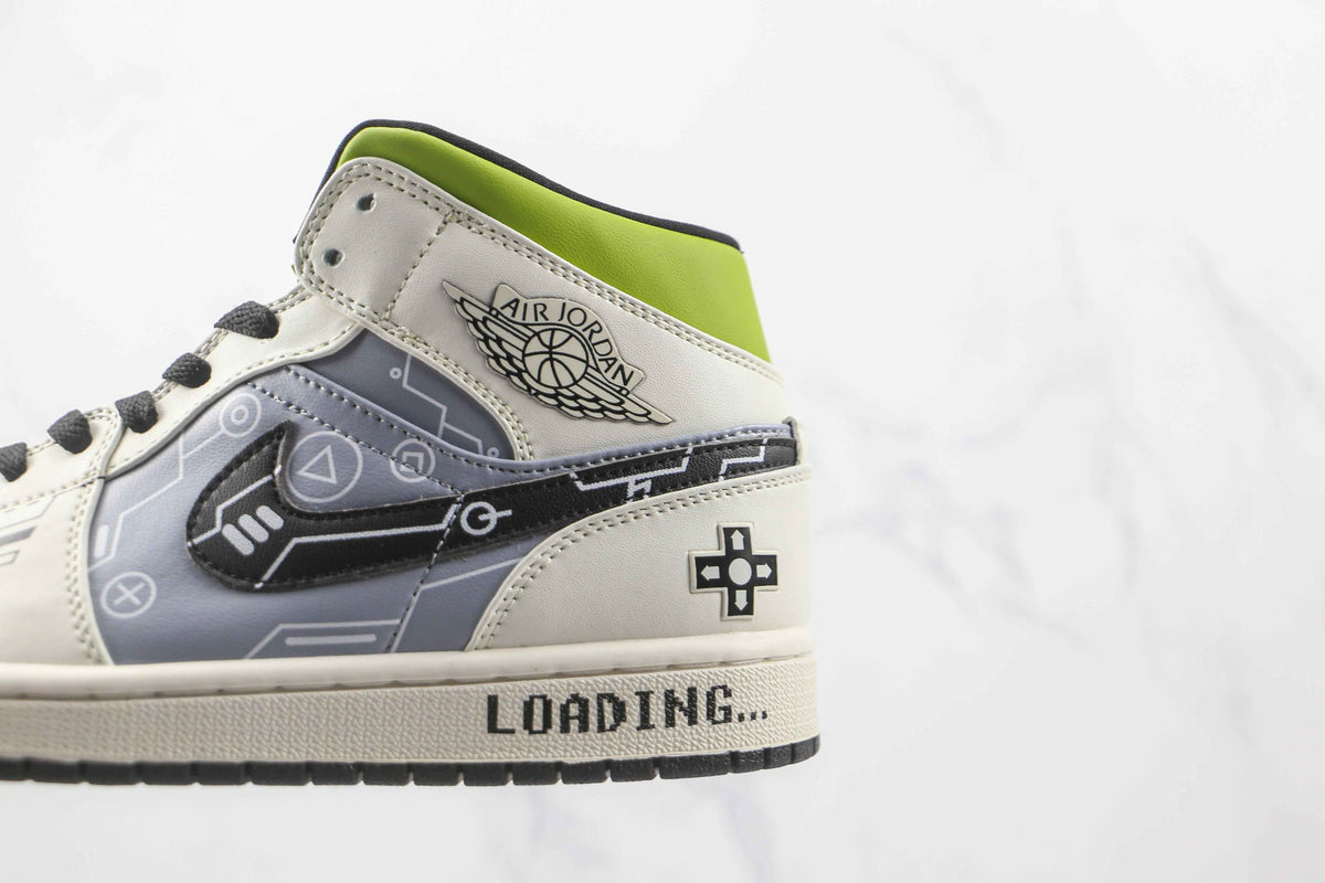 Custom Air Jordan 1 Mid 554725 170 SneakerNational