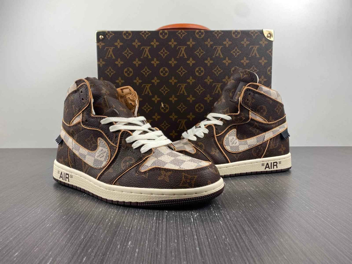 Air Jordan 1 OFF-White Monogram Sneakers – Elevate Your Style