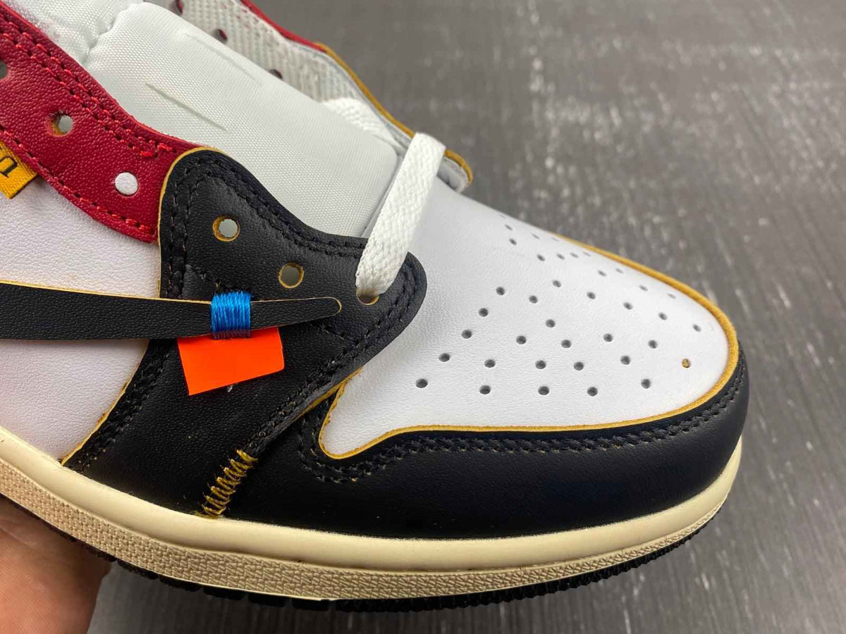 Custom Air Jordan 1 x OFF-W Sneakers - Unique Style and Comfort