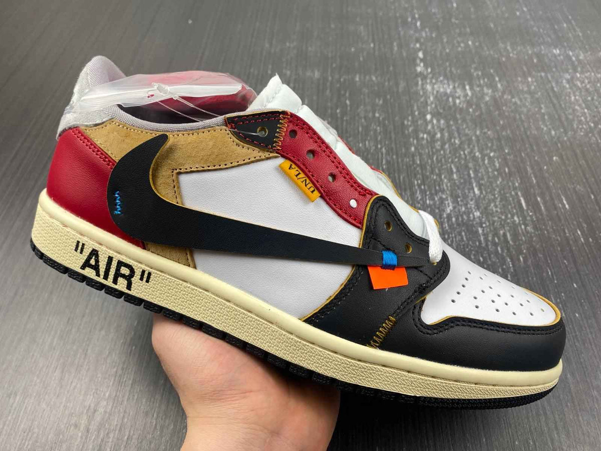 Air Jordan 1 x OFF-White Sneakers - Unique Style and Comfort