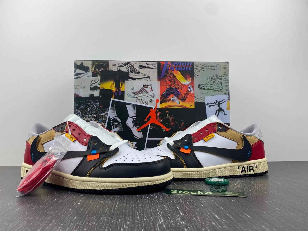 Air Jordan 1 x OFF-White Sneakers - Unique Style and Comfort