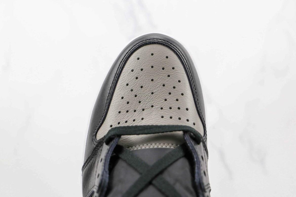 Custom Black Grey Jordan 1 High Q ( Customs And Box ), Jordan 1 Sneakers SneakerNational