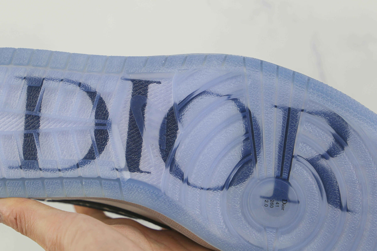 Custom Dior x Air Jordan 1 CN8608-002 SneakerNational