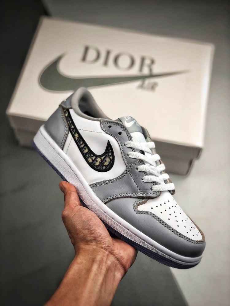 Custom Dior x Air Jordan 1 CN8608-002 SneakerNational