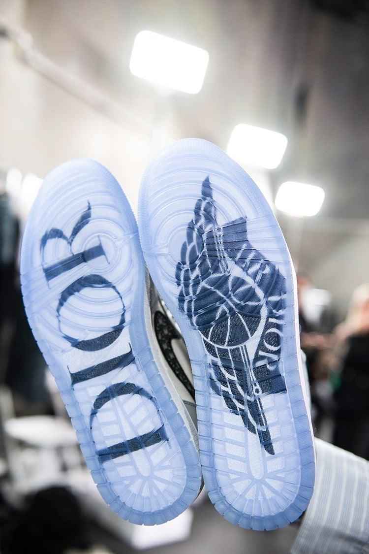 Custom Dior x Air Jordan 1 CN8608-002 SneakerNational