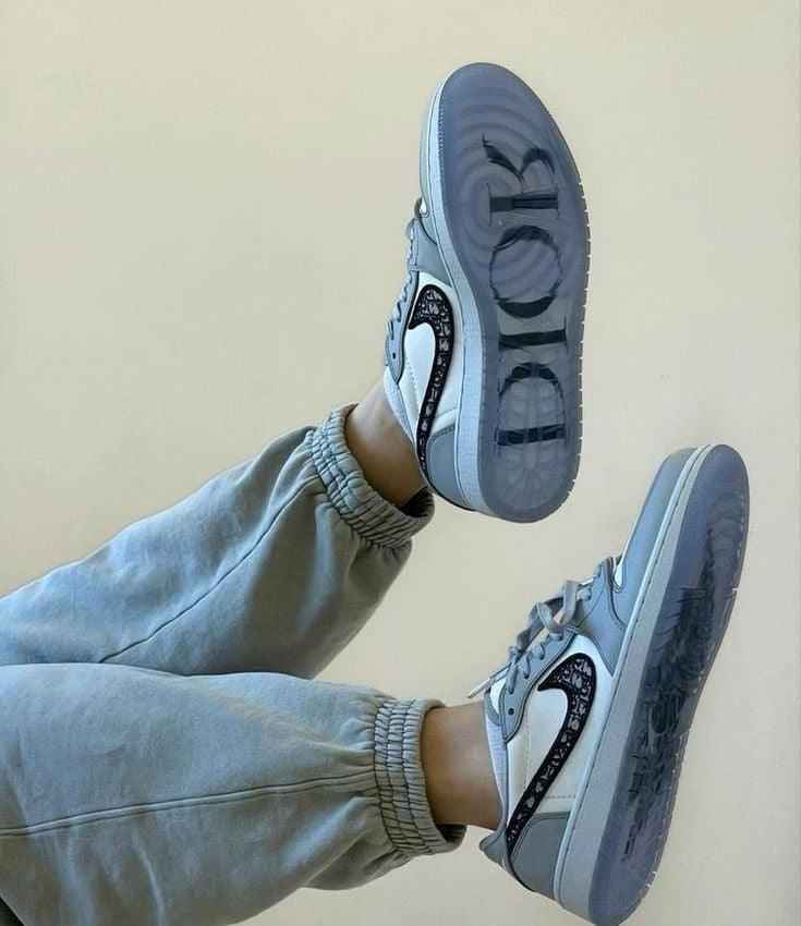 Custom Dior x Air Jordan 1 CN8608-002 SneakerNational