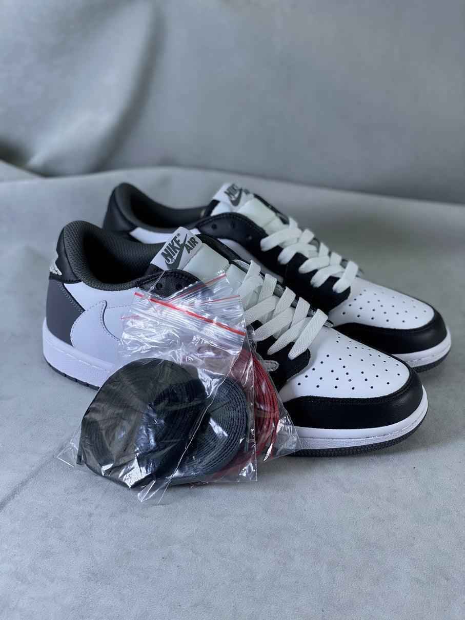 Custom Fragment x LV TS x Air Jordan 1 Low Reverse Mocha