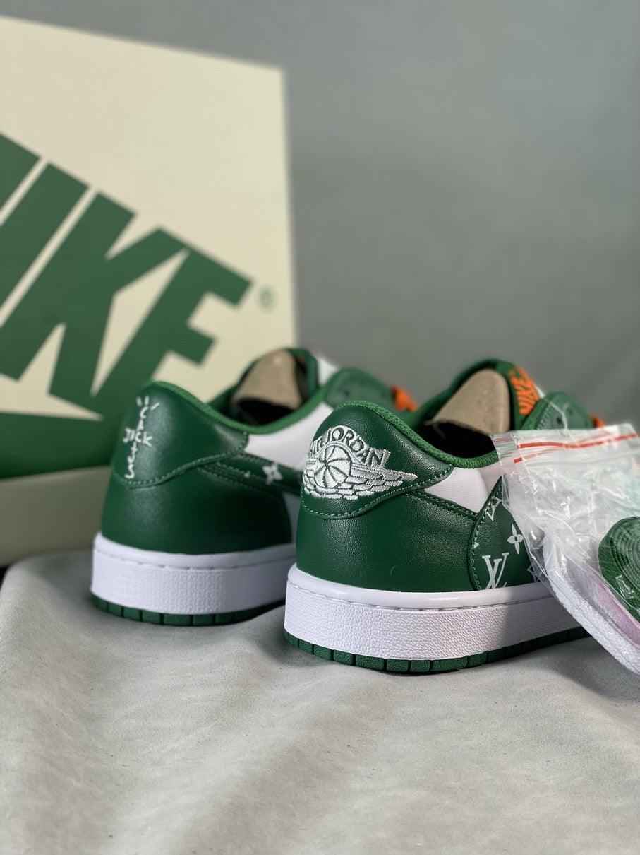 Custom Fragment x Travis Scott x Air Jordan 1 Low DM7866-885 SneakerNational
