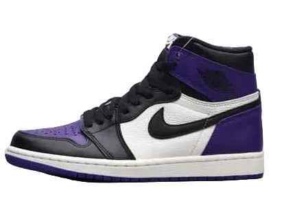 Air Jordan 1 High AJ1 Purple Toe UNISEX