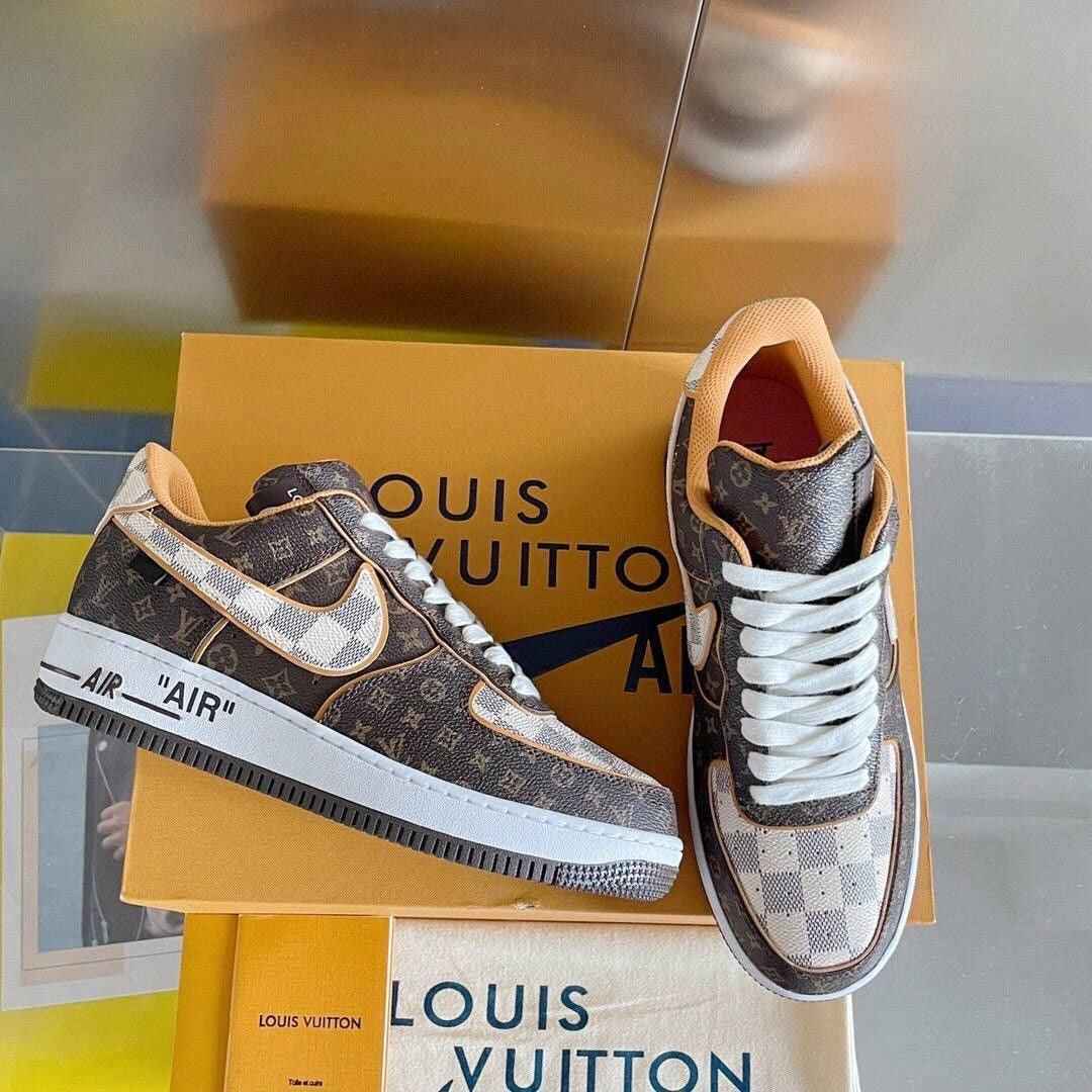 Custom Monogram Air Force 1 Low 07 - Luxuryurbanwear