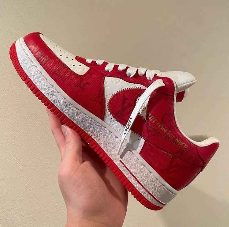 Custom LV x NK Air Force Monogram SneakerNational