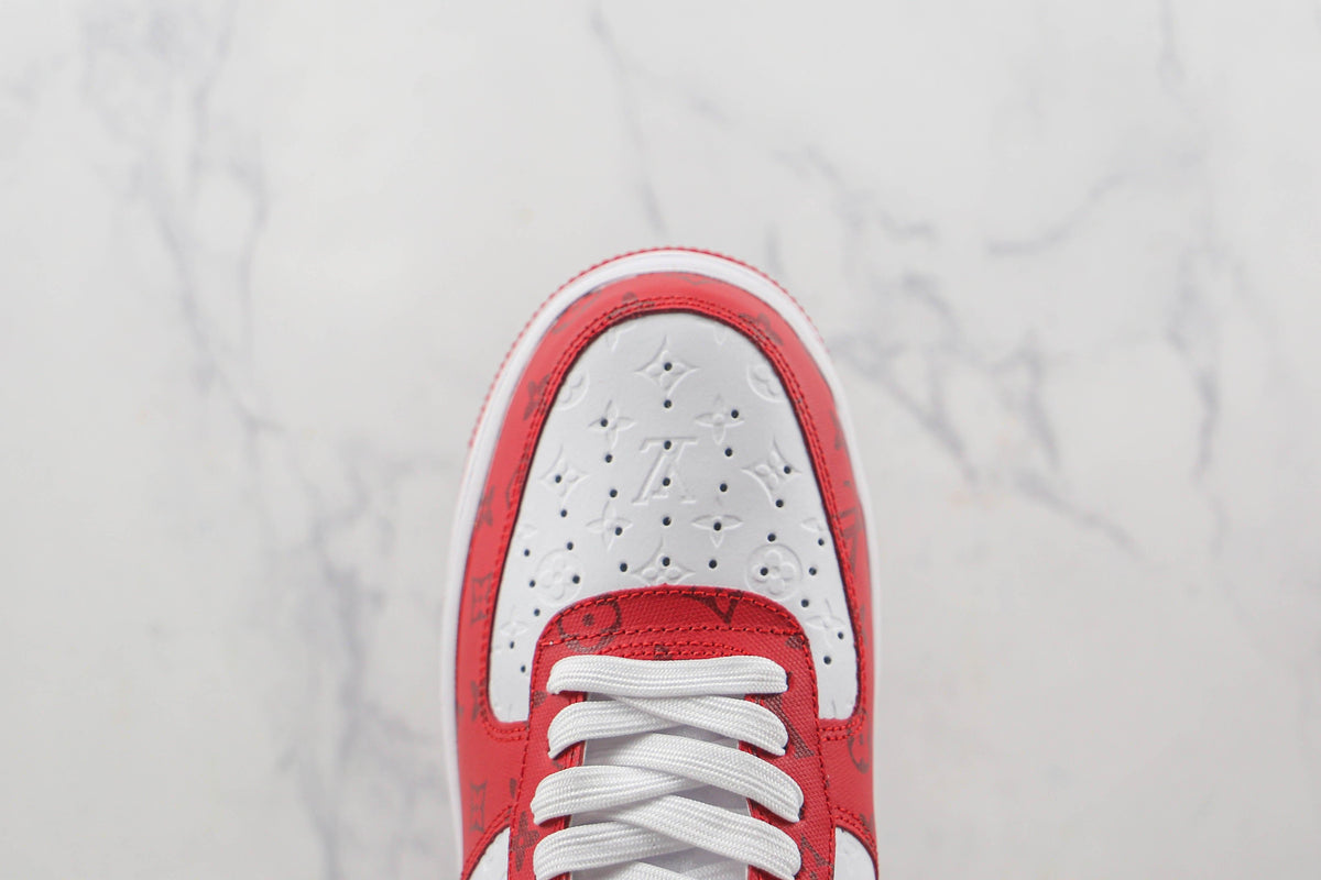Custom LV x NK Air Force Monogram SneakerNational