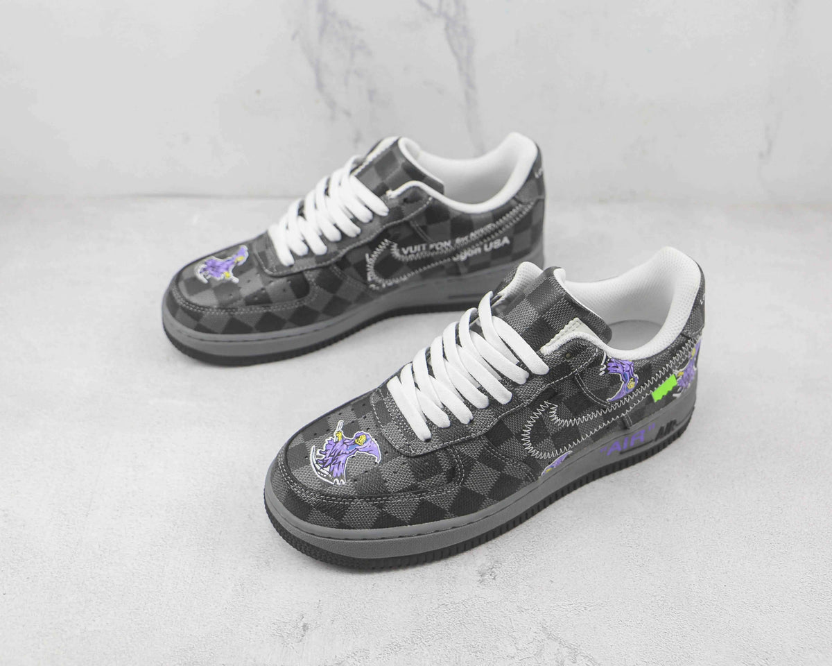 Custom LV x NK Air Force SneakerNational