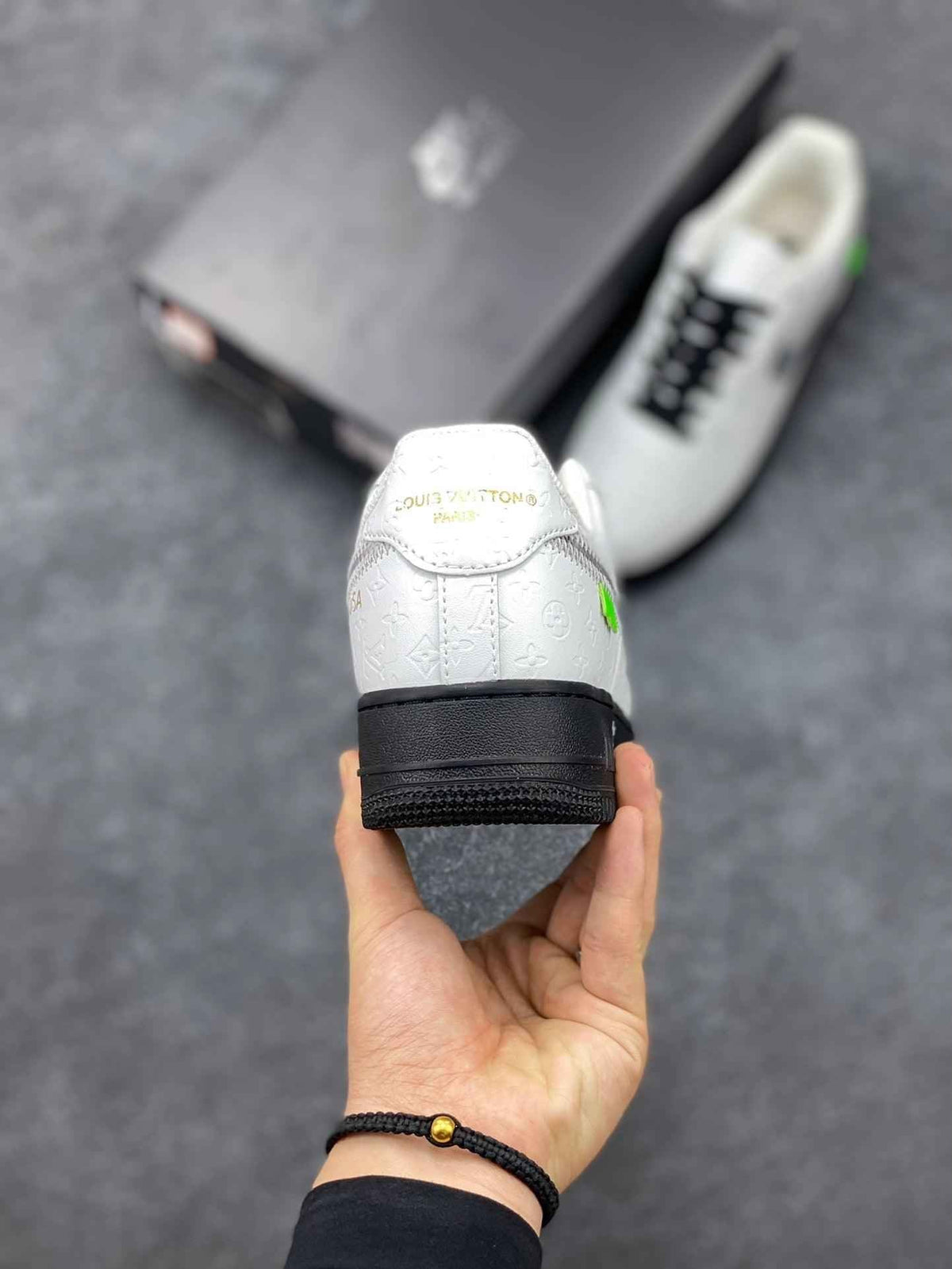 Custom LV x Off-wht x NK Air Force 1 1A9V9A SneakerNational