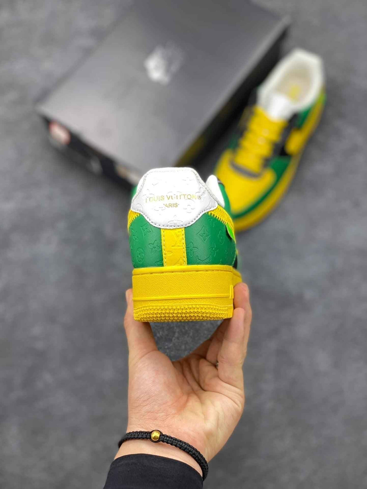 Custom LV x Off-wht x NK Air Force 1 1A9V9C SneakerNational
