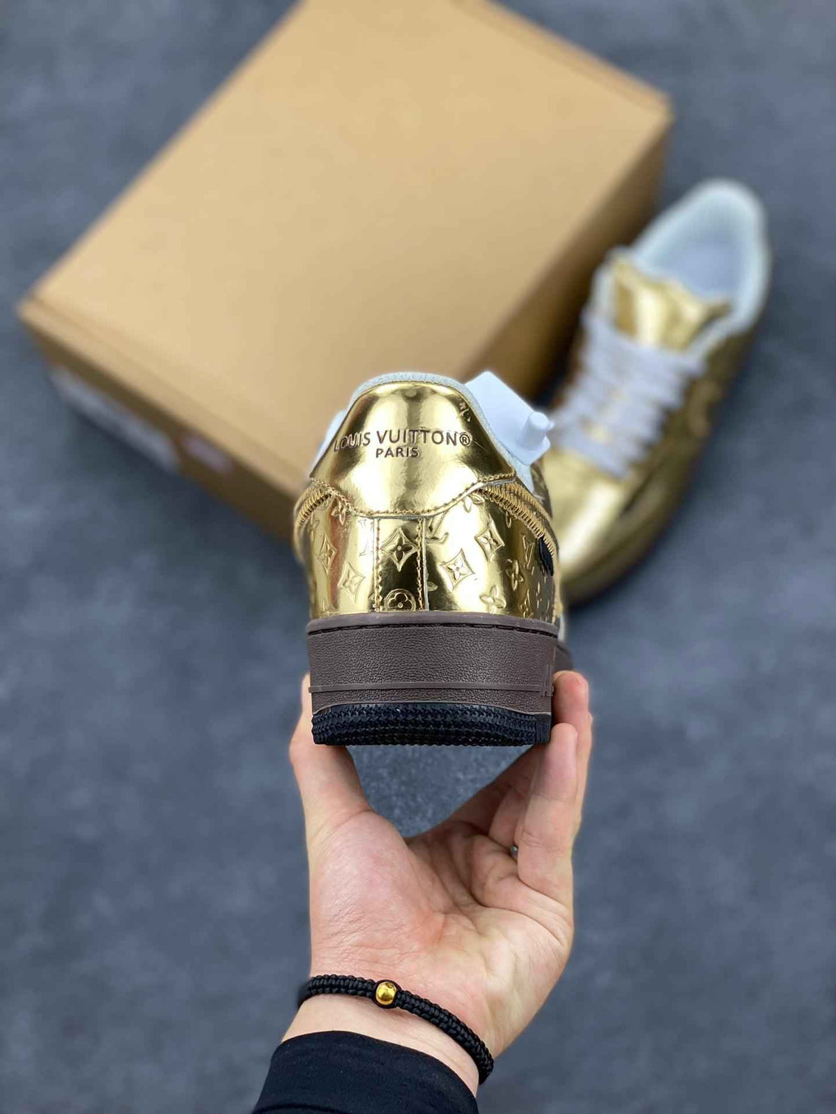 Custom LV x Off-White x Air Force 1 1A9VG0 SneakerNational