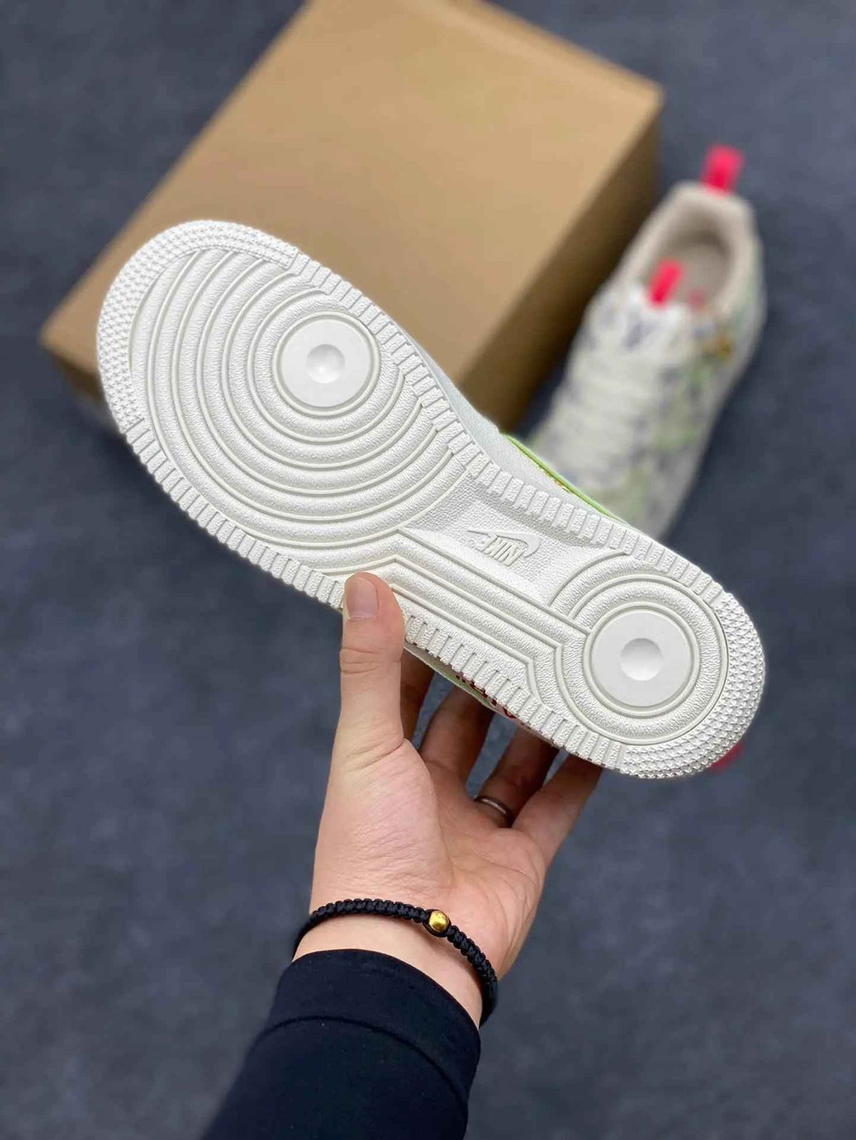Custom LV x Off-wht x NK Air Force 1 LV 1A9V8H SneakerNational