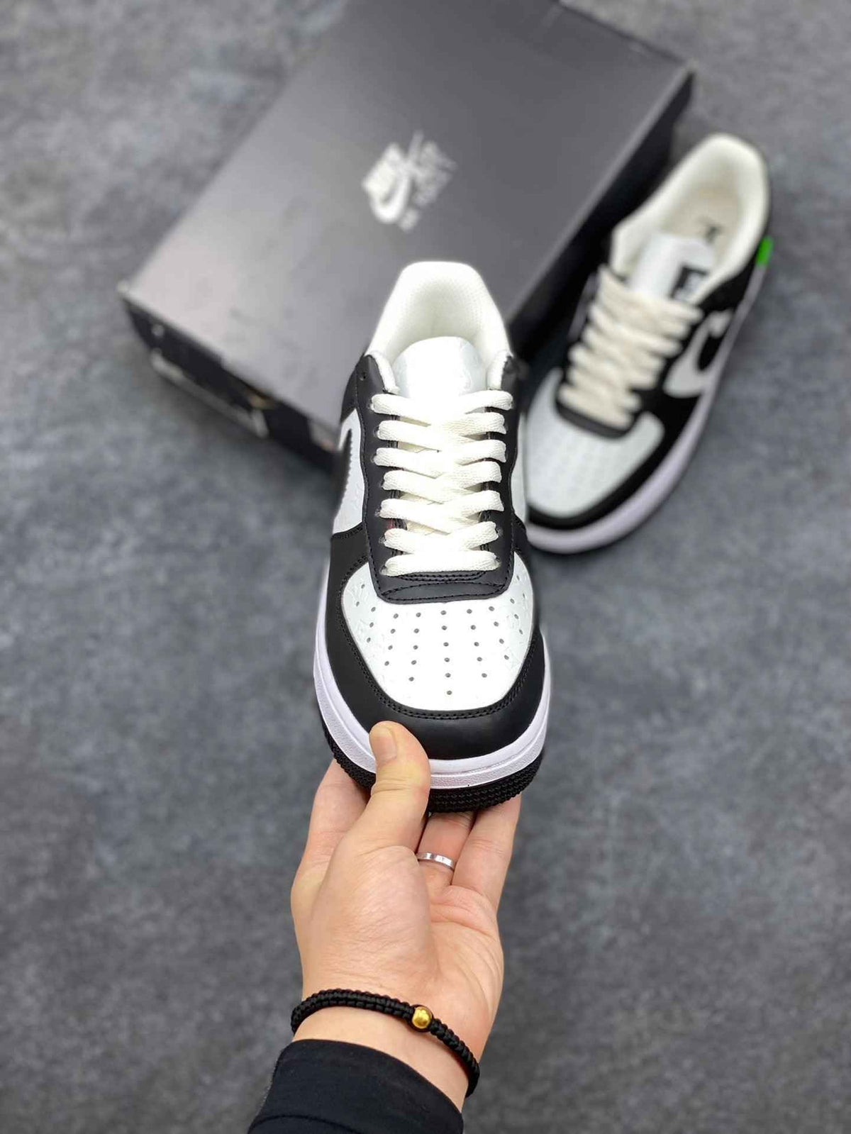Custom LV x Off-wht x NK Air Force 1 SneakerNational