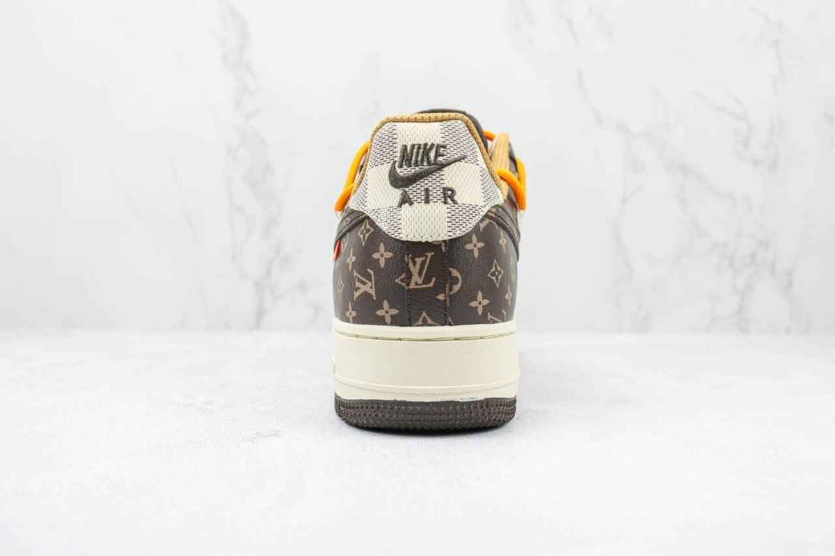 Custom Lv x Air Force 1 Low 07 CV1724-113 SneakerNational