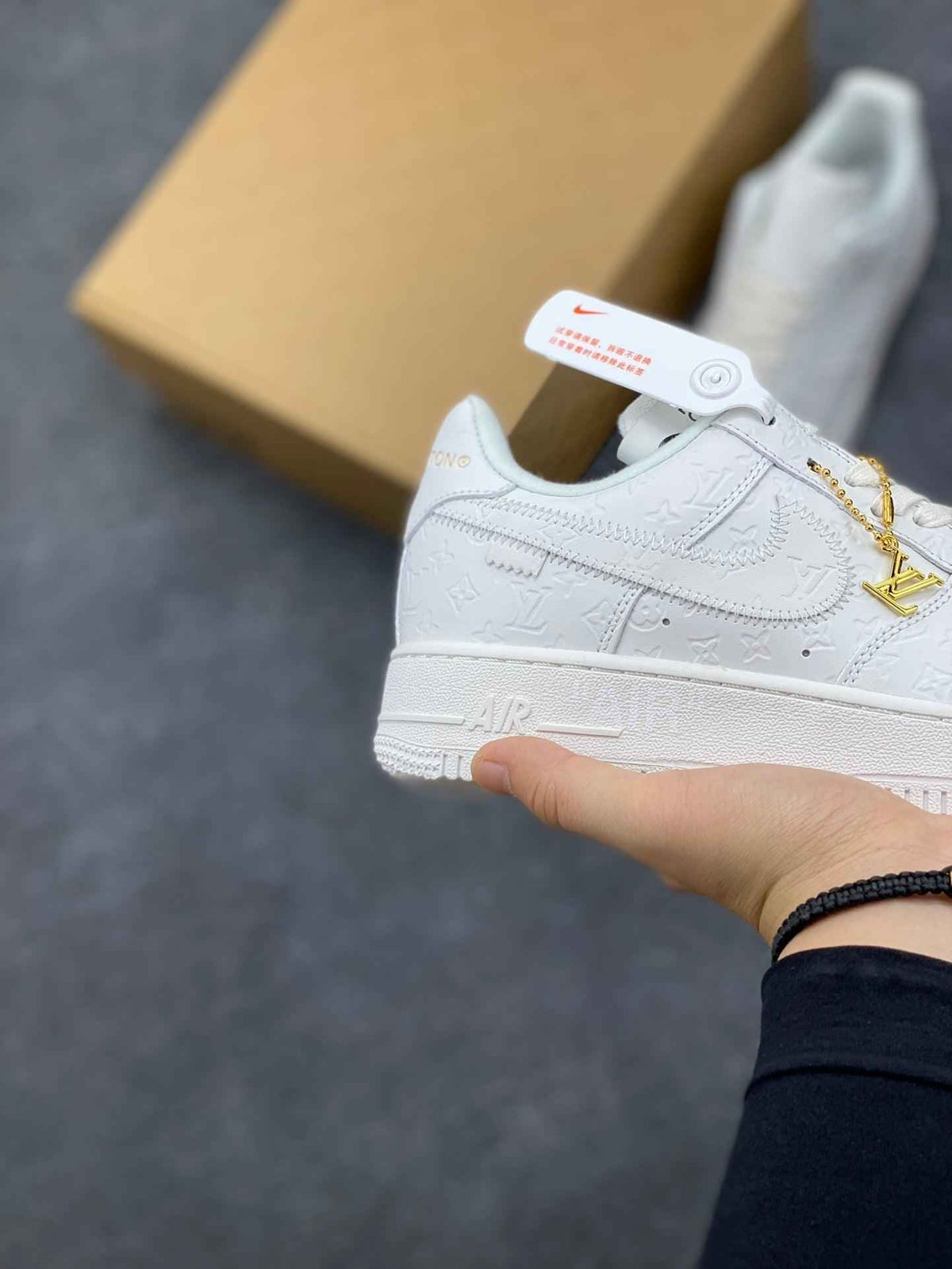 Custom Monogram x Air Force 1 Low 1A9V87 SneakerNational