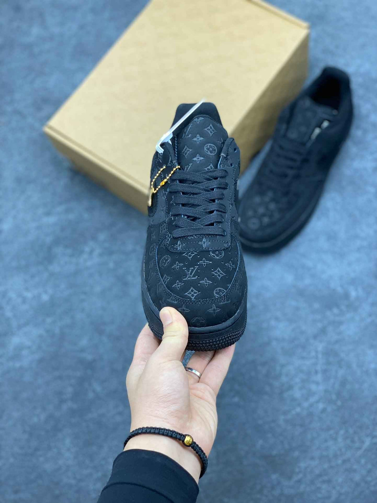 Custom Monogram x Air Force 1 Low 1A9VD7 SneakerNational