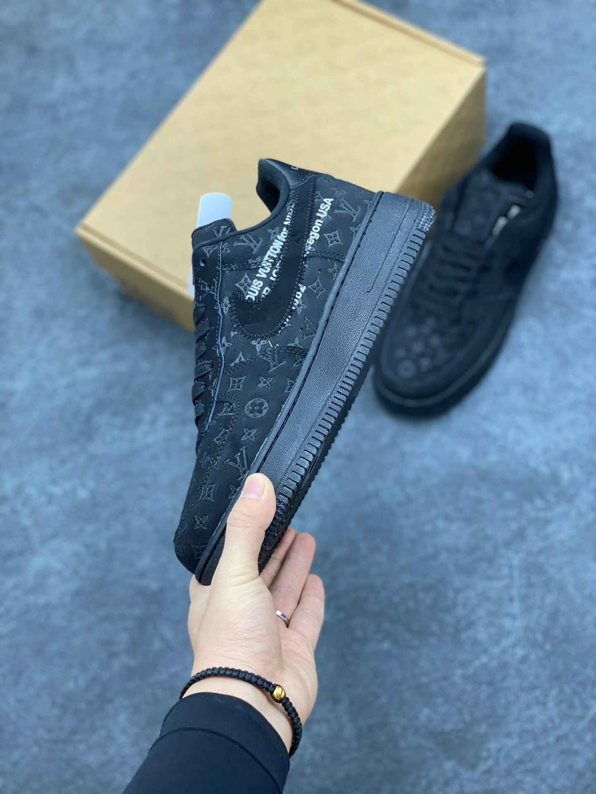 Custom Monogram x Air Force 1 Low 1A9VD7 SneakerNational