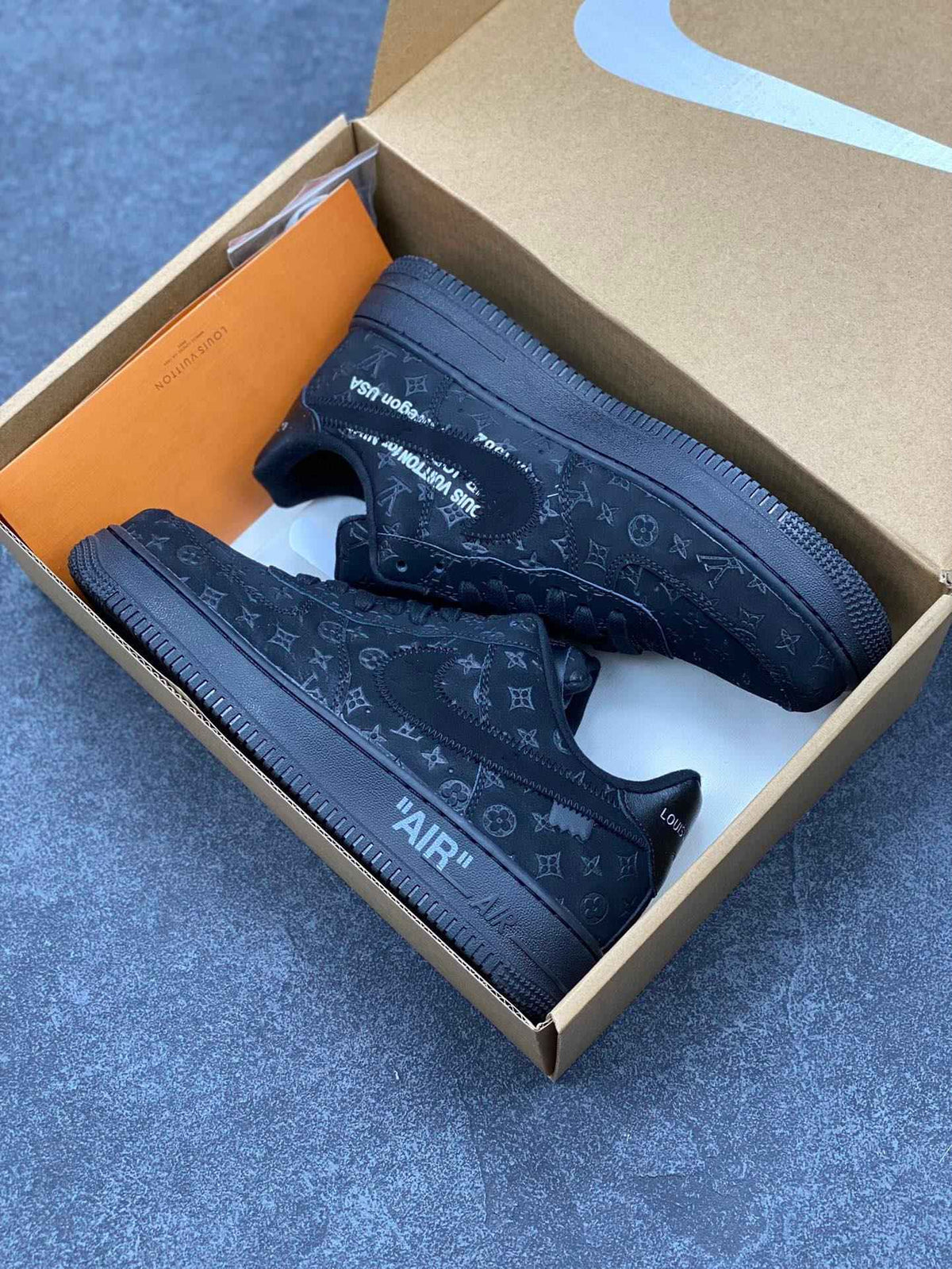 Custom Monogram x Air Force 1 Low 1A9VD7 SneakerNational