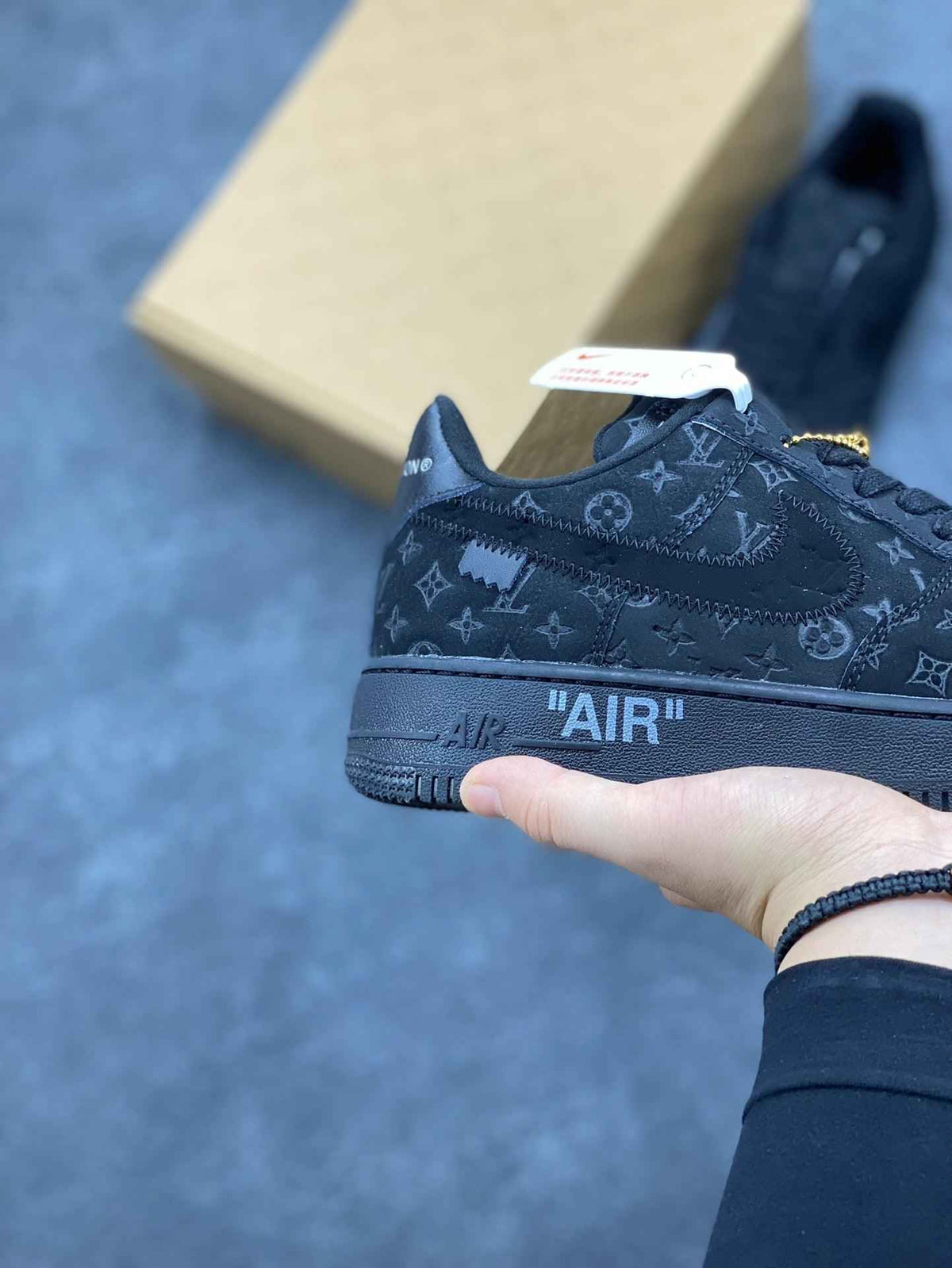 Custom Monogram x Air Force 1 Low 1A9VD7 SneakerNational