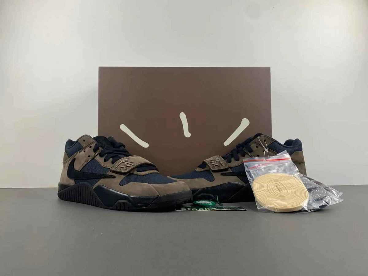 Custom Travis Scott x Air Jordan 1 Low JACK SneakerNational