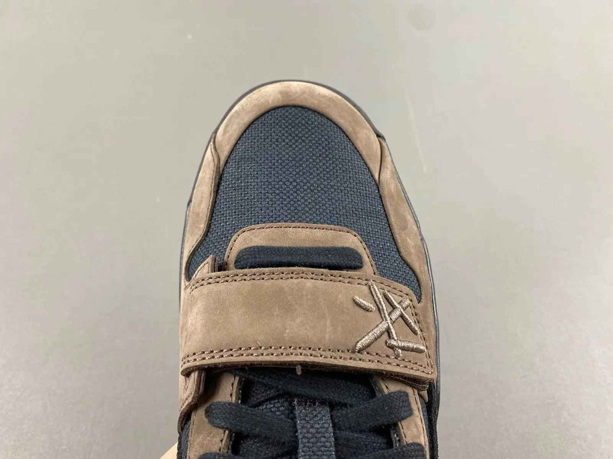 Custom Travis Scott x Air Jordan 1 Low JACK SneakerNational