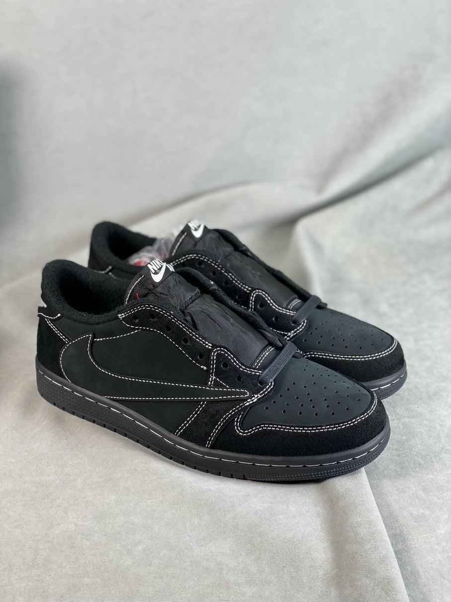 Travis Scott x Fragment Heritage Low - Limited Edition Triple Noir Nubuck