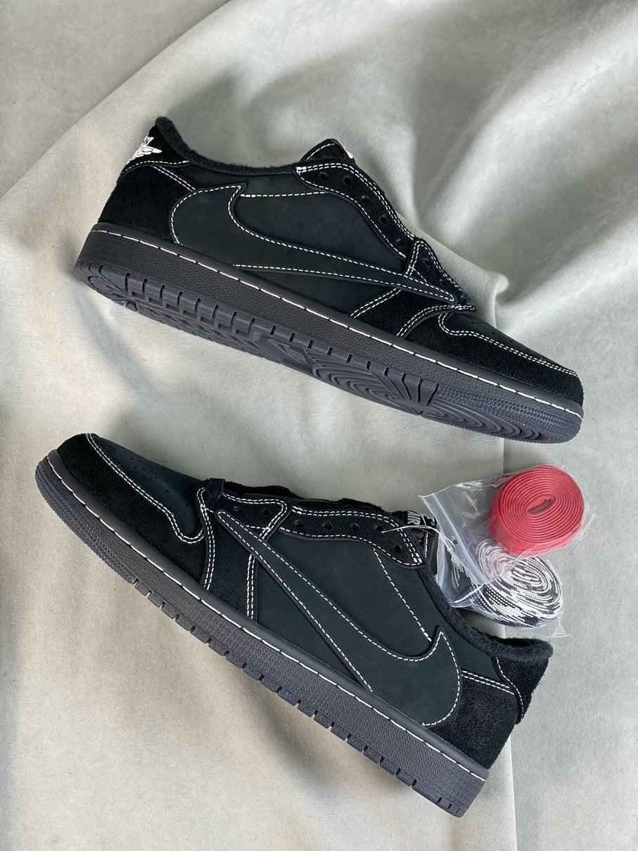 Travis Scott x Fragment Heritage Low - Limited Edition Triple Noir Nubuck