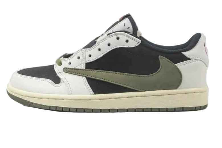 Travis Scott x Air Jordan 1 x Fragment Heritage Low - Limited Soldier Green & Monochrome Edition