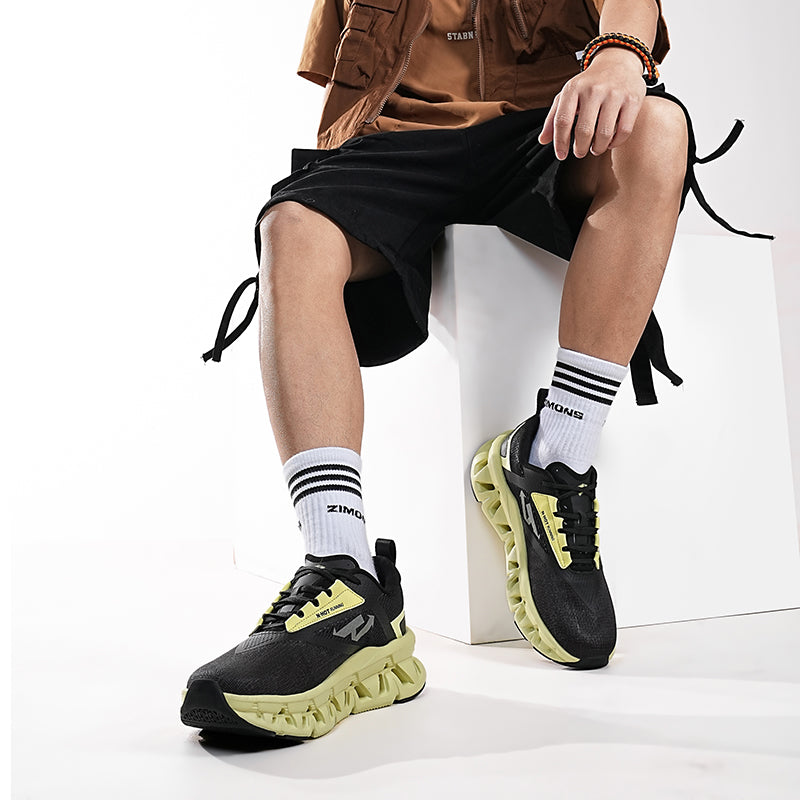 ‘Chrome Blitz’ T84 Sneakers - Luxuryurbanwear