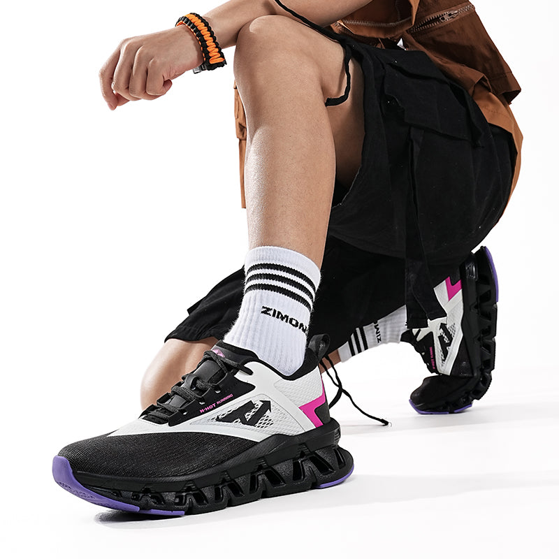 ‘Chrome Blitz’ T84 Sneakers - Luxuryurbanwear