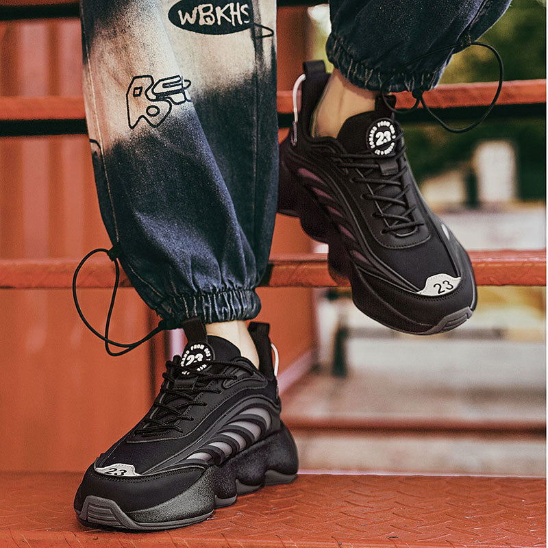 HEBRON 'Ground Zero' T84 Sneakers - Luxuryurbanwear