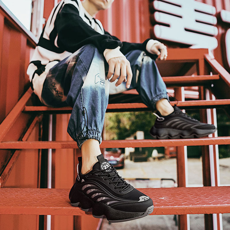 HEBRON 'Ground Zero' T84 Sneakers - Luxuryurbanwear
