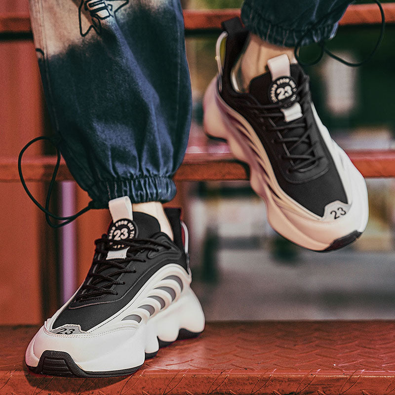 HEBRON 'Ground Zero' T84 Sneakers - Luxuryurbanwear