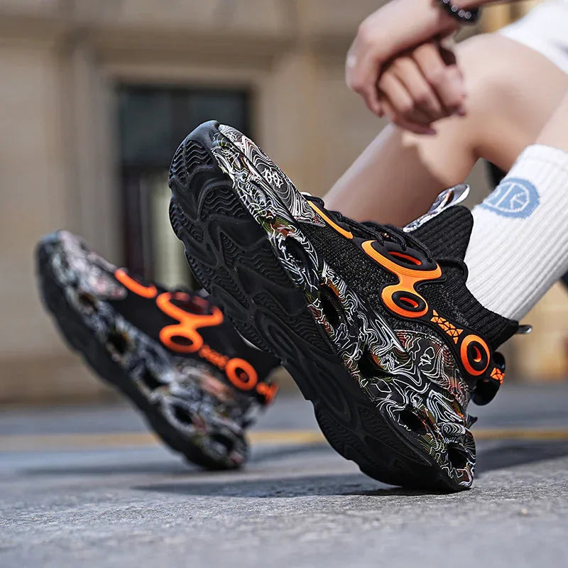Street Mono T84 Sneakers - Luxuryurbanwear