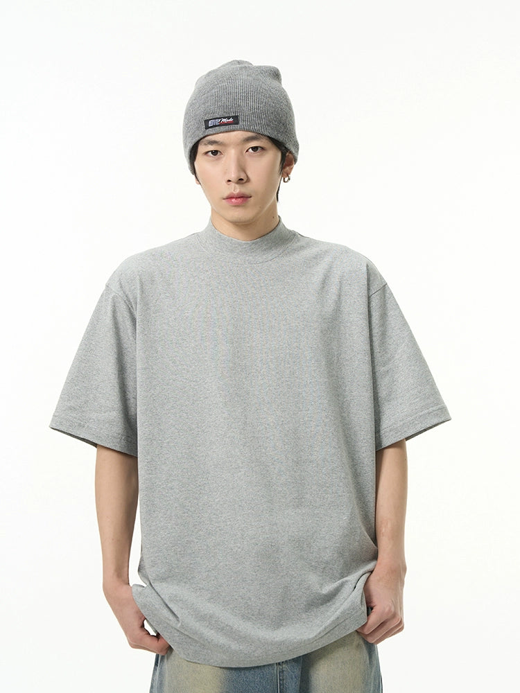 Elevated Essentials High Neck T-Shirt - Notkicks