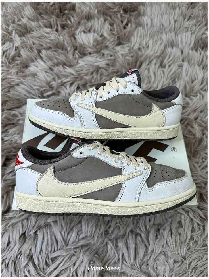 Fragment Travis Scott Air Jordan 1 Low Limited Edition Sneakers