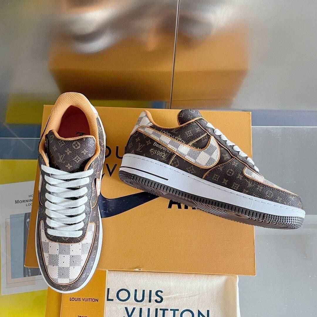 Custom Monogram Air Force 1 Low 07 SneakerNational