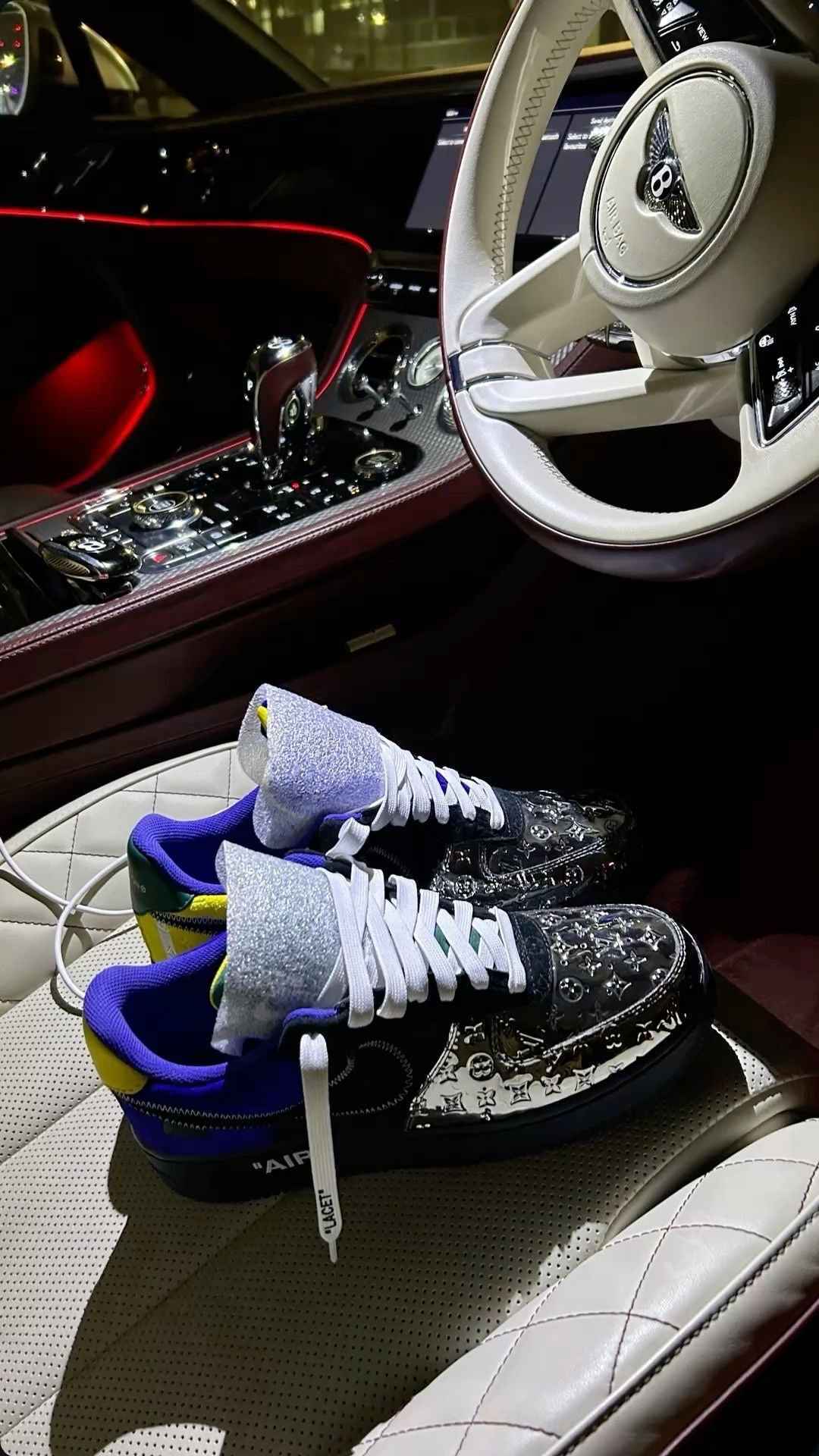 Custom Monogram x Air Force 1 Low SneakerNational