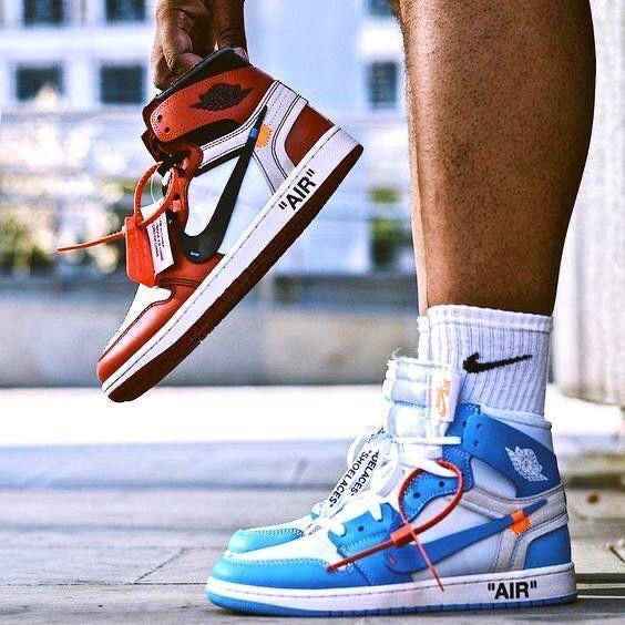 Custom Air Jordan 1 OFF-White Chicago Sneakers SneakerNational