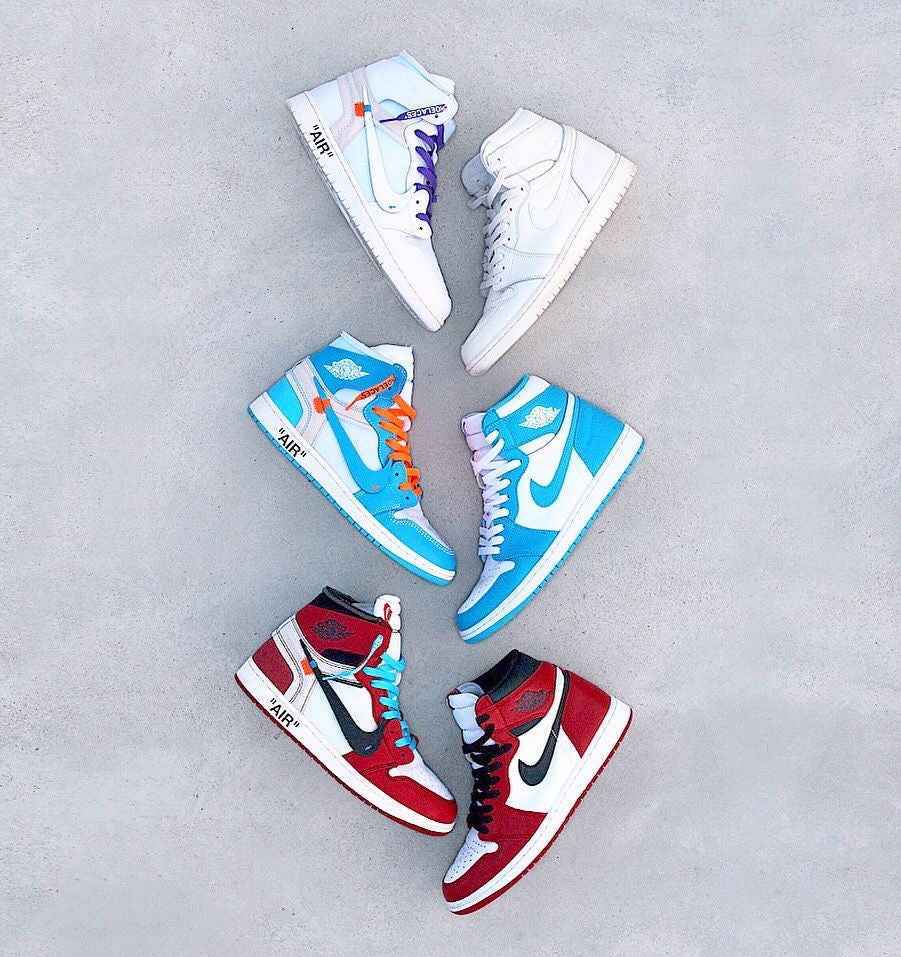Custom Air Jordan 1 OFF-White Chicago Sneakers SneakerNational
