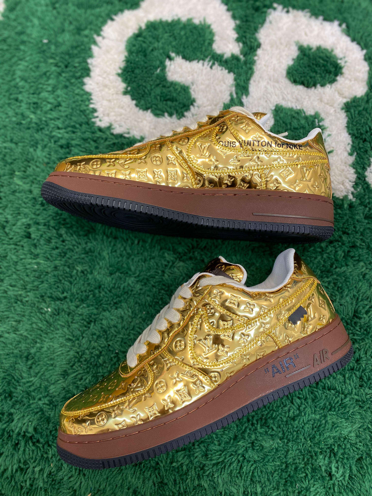 Air Force 1 Low by Virgil Abloh – Metallic Gold