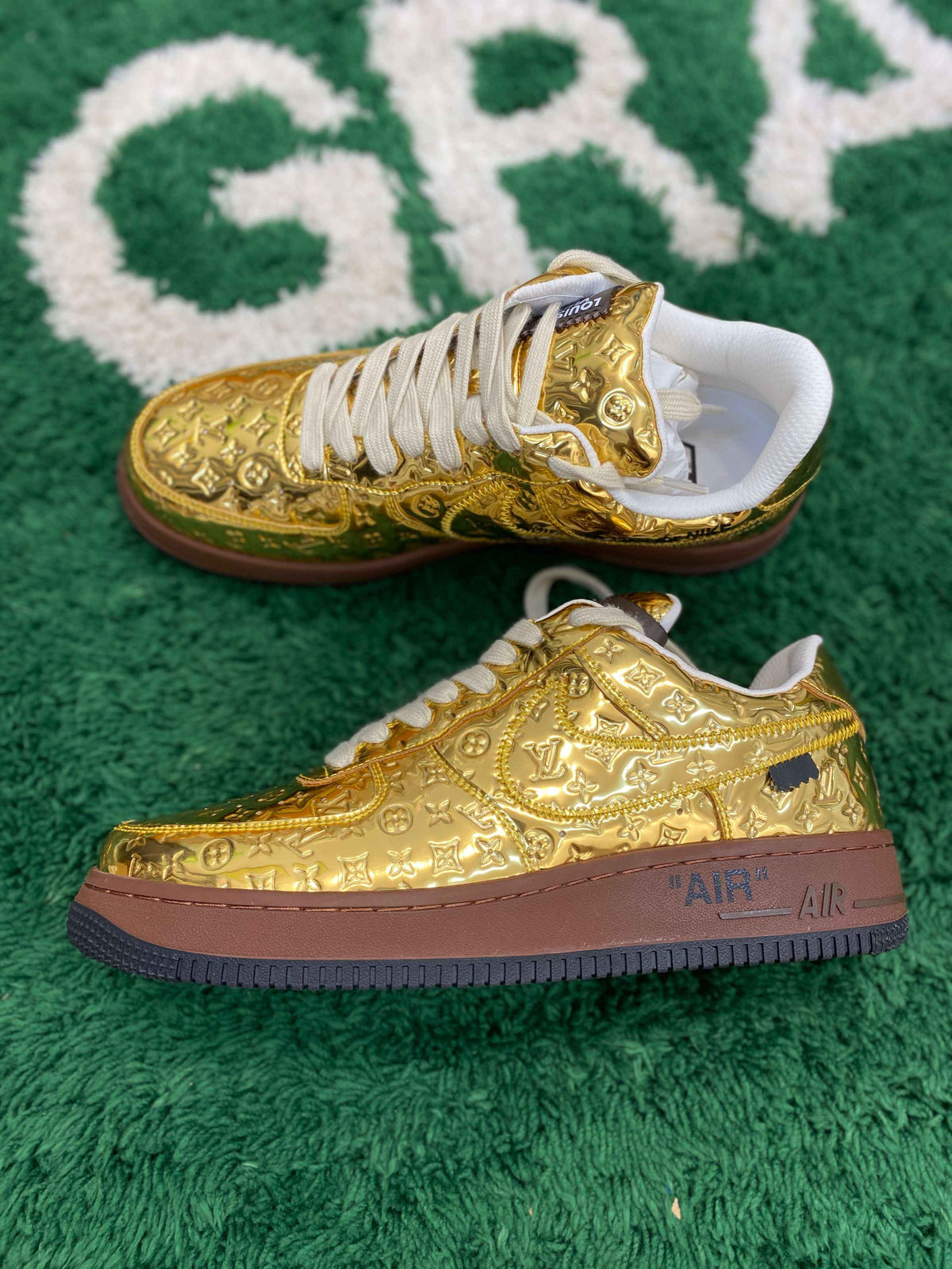 Air Force 1 Low by Virgil Abloh – Metallic Gold