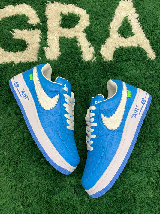 Air Force 1 Low by Virgil Abloh – University Blue Monogram